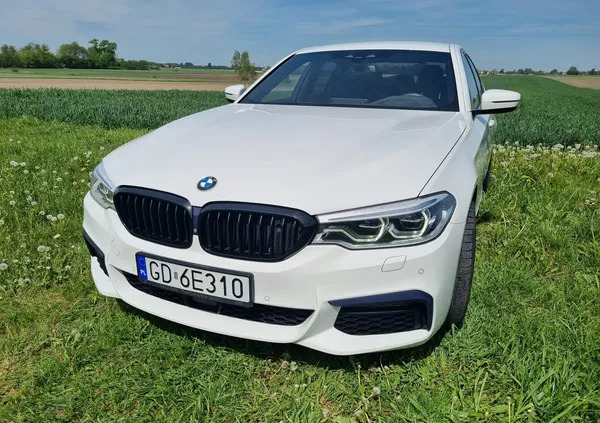 bmw BMW Seria 5 cena 145000 przebieg: 135000, rok produkcji 2018 z Zgierz